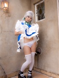 cosplay美女套图 c77 Sakuya Izayoi　白丝假发扮相(1)(92)